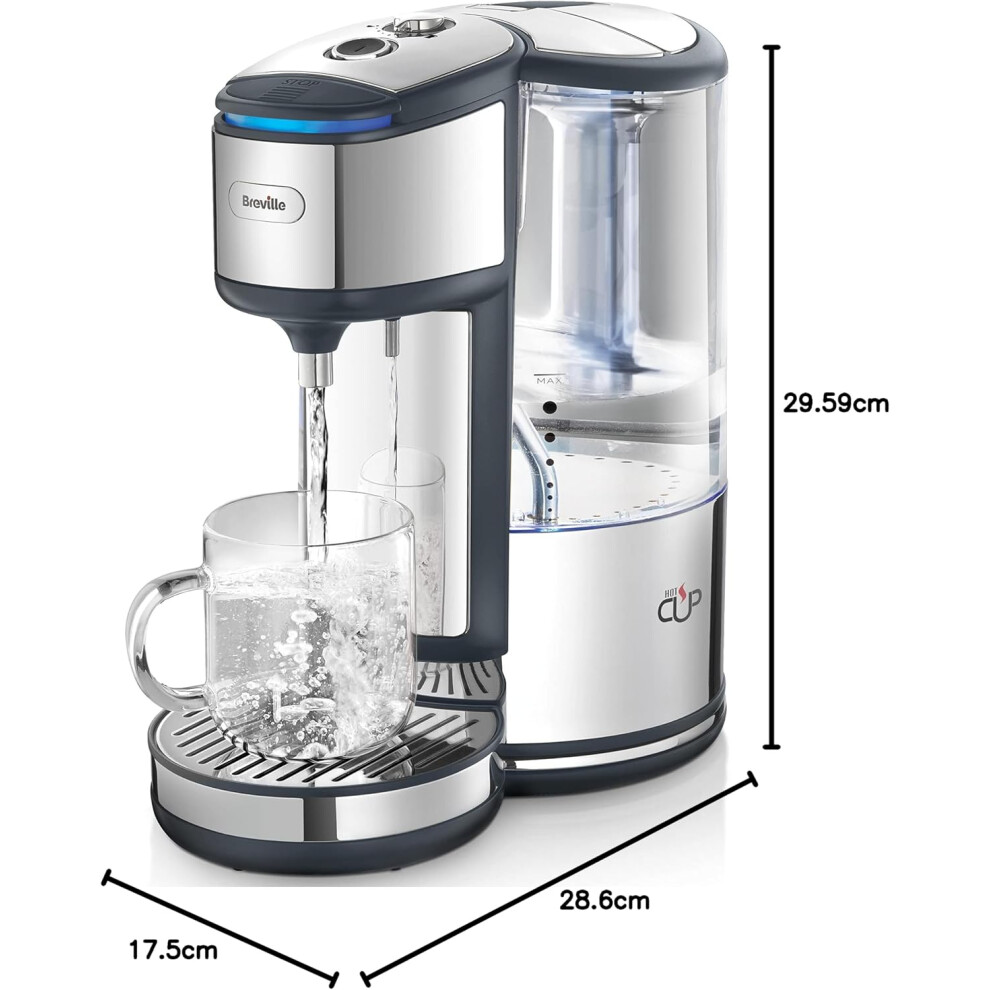 Breville VKJ367 Brita Hot Cup Kettle with Variable Dispense