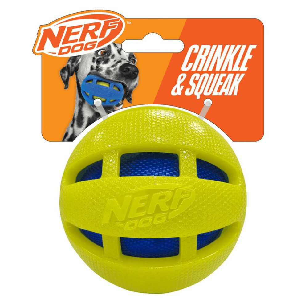 Nerf Dog Checker Squeak Og Crunch Bold Med Crunch-Taske-image