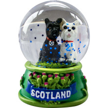 Waterball Snow Globe Scottish Dogs Christmas Gift Home Decor Ornaments