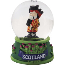 Waterball Snow Globe Scottish Piper Standing Christmas Gift Home Decor Ornaments