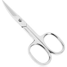 (Curve Scissor A) Premium Manicure & Pedicure Tool for Nail, Beard, and Cuticle Care