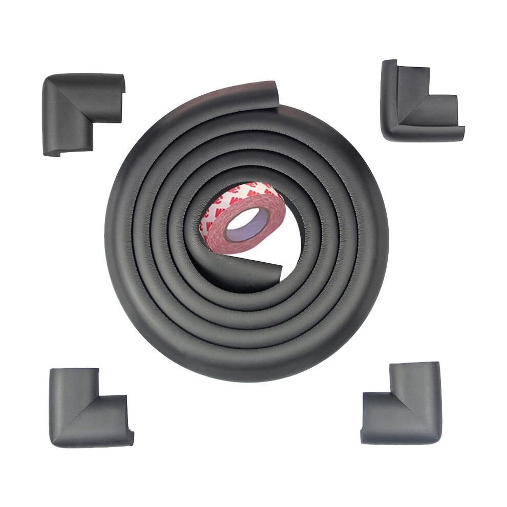2M Edge Protection Strips Furniture And Table Corner Protection Devices Child Safety Protection Devices Black Yao96266
