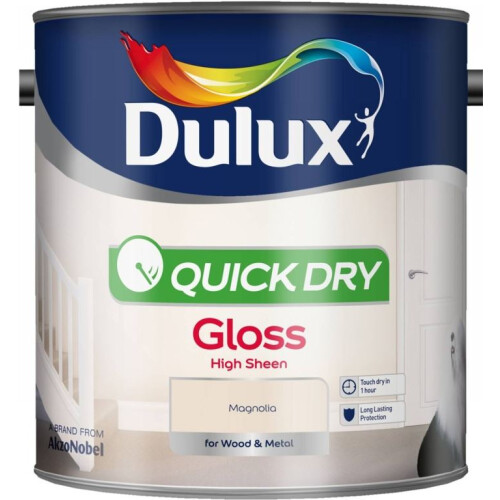 Dulux Dulux - Quick Dry Gloss 2.5L - Magnolia