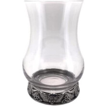 Stunning Pewter Scottish Highland Cow Coo Whisky Tasting Glass