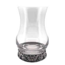 Stunning Pewter Scottish Highland Stag Whisky Tasting Glass