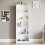 Home Discount (White) Cambridge 5 Tier Bookcase Tall Shelf Storage Unit 9