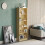 Home Discount (Oak) Cambridge 5 Tier Bookcase Tall Shelf Storage Unit 1