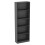 Home Discount (Grey) Cambridge 5 Tier Bookcase Tall Shelf Storage Unit 9