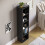 Home Discount (Black) Oxford 5 Tier Cube Bookcase Tall Storage Display 8