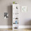 Home Discount (White) Oxford 5 Tier Cube Bookcase Tall Storage Display 4
