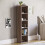 Home Discount (Walnut) Oxford 5 Tier Cube Bookcase Tall Storage Display 5