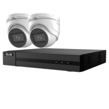 (2TB , 2X 8MP ) Hilook Hikvision 4K CCTV Home Security System Kit IR