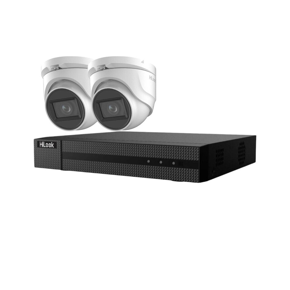Hilook-By-Hikvision (4Tb, 2X 8Mp ) Hilook Hikvision 4K Cctv Home Security System Kit Ir