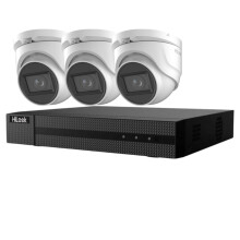 (4TB, 3X 8MP) Hilook Hikvision 4K CCTV Home Security System Kit IR
