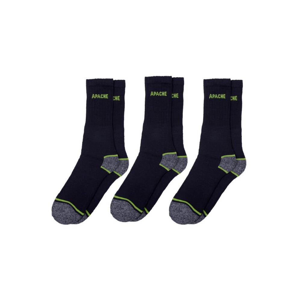 Apache BURLINGTON Mens Socks Black Grey