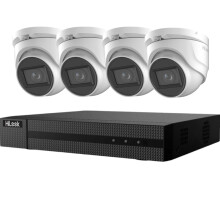 (6TB, 4X 8MP) Hikvision 4K CCTV Home Security System Kit IR