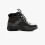 (UK 12) Grafters COVER II Unisex Leather Work Boots Black 1