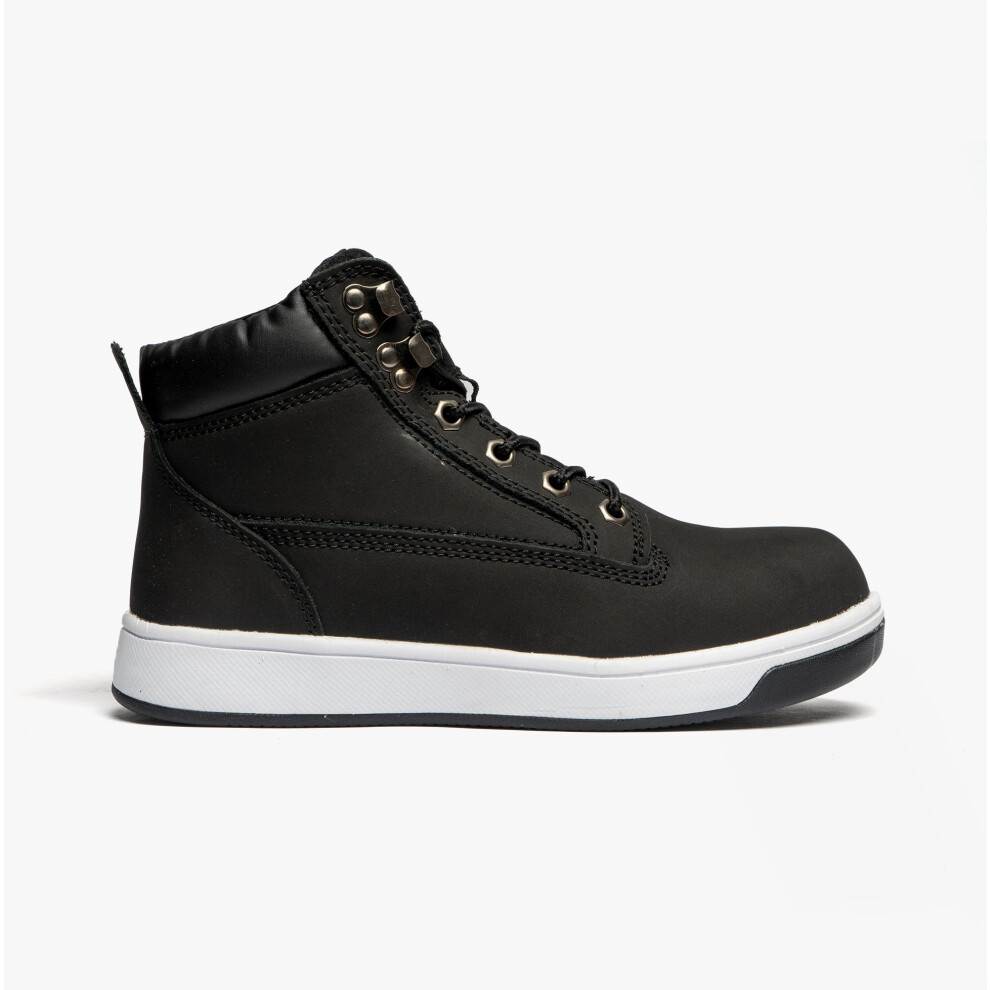 (Uk 10.5) Grafters M057a Unisex Safety Trainer Boots Black 5050703527477