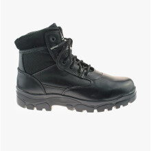 (UK 9) Grafters SHERMAN Unisex Leather Work Boots Black