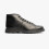 (UK 6) Grafters UNISEX Original Leather Monkey Boots Black 1