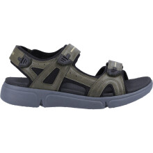 (UK 9) Hush Puppies CASTRO Mens Sandals Khaki