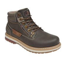 (UK 12) R21 Original KLINE Mens Ankle Boots Dark Brown