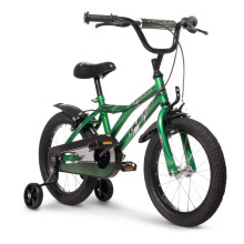 HUFFY Pro Thunder 16-inch Green Children's Bike - 21104W