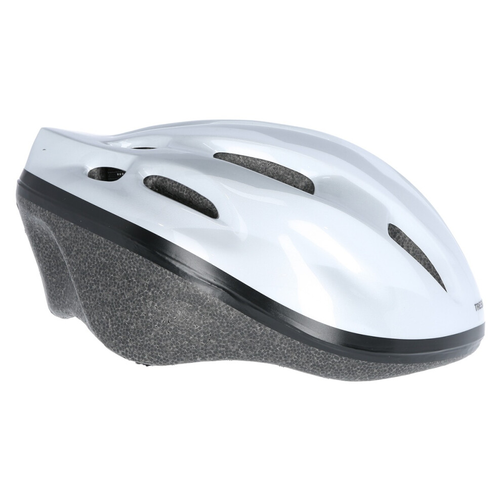 Trespass (48/52, White) Kids Bike Helmet Cycling Cranky
