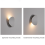 Modern Wall Sconce Luminary E27 Led Lamp Reading Lamps Mounted Glass Sconces Bedside 4