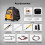 Inverter Generator 5500W 120V Generator Open Frame Silent voor camper 8