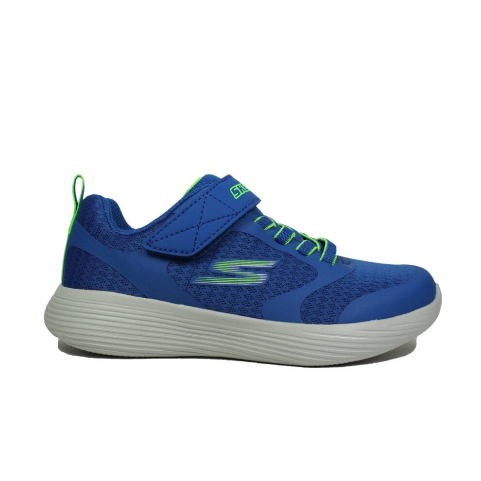 (13 (Children's)) GO RUN 400 V2 - Goltran | Blue/Lime | Childrens Trainers