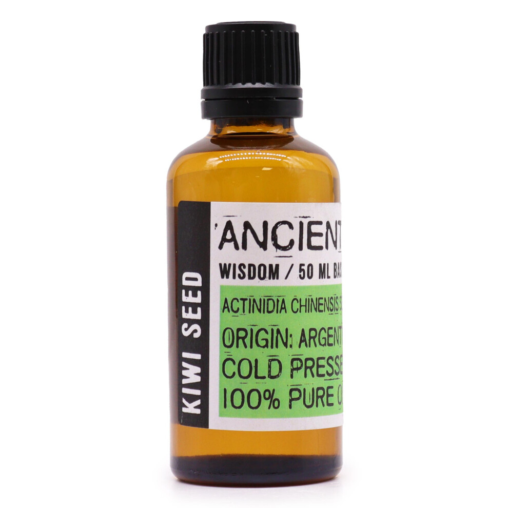 Base Oils Amber Bottle Kiwi Seed Oil 50ml