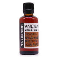 Base Oils Amber Bottle Tocopherol (Vitamin E) 50ml