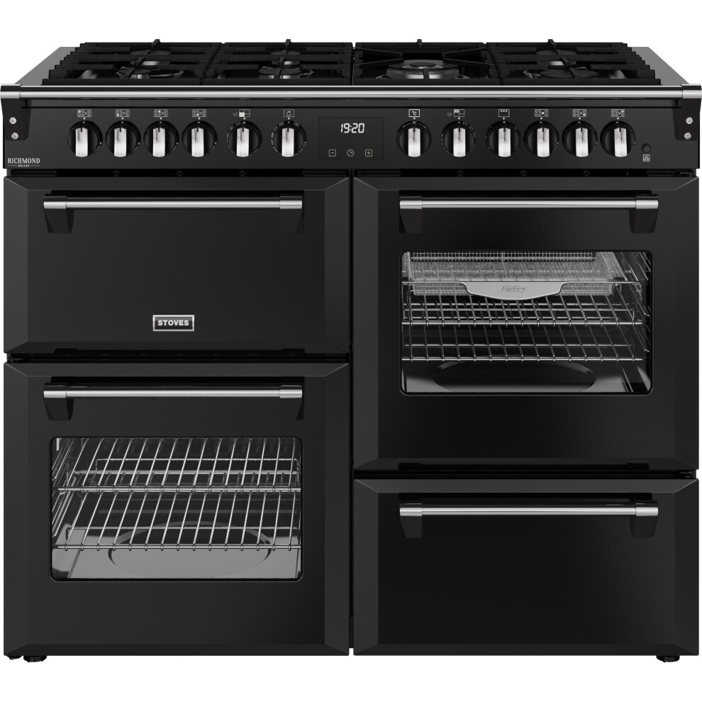 Stoves Richmond Deluxe 110cm Dual Fuel Range Cooker ? Precision, Power & Versatility