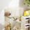 PawHut PawHut 4-Level Rolling Small Animal Cage, Rabbit Cage with 15cm Deep Bottom 4