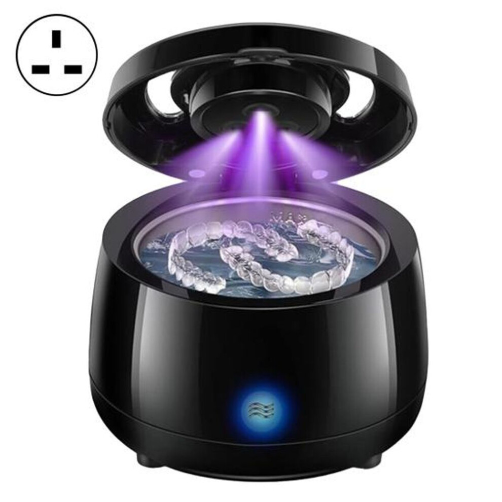 Denture Cleaning Machine Retainer Ultrasonic Large Vibration Capacity 43000Hz High-frequency Cleaner Plug-Play Mouth Guard