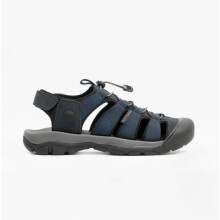 (UK 7) Hush Puppies PERU Mens Bungee Sandals Navy