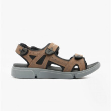 (UK 12) Hush Puppies CASTRO Mens Sandals Brown