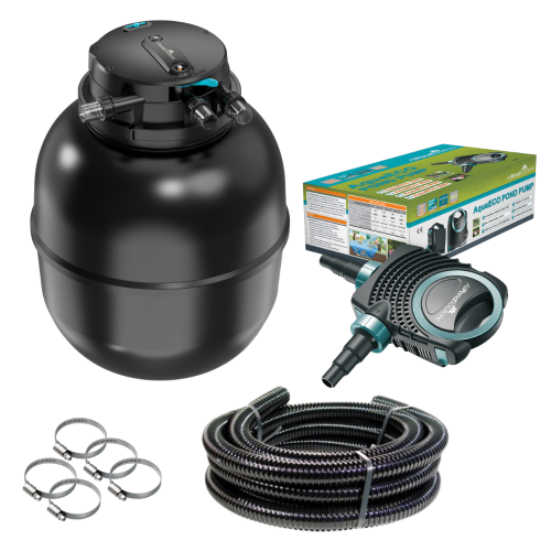 (PRO-75000-KIT) AllPondSolutions Pressurised Pond Filter UV Timer PRO-KIT