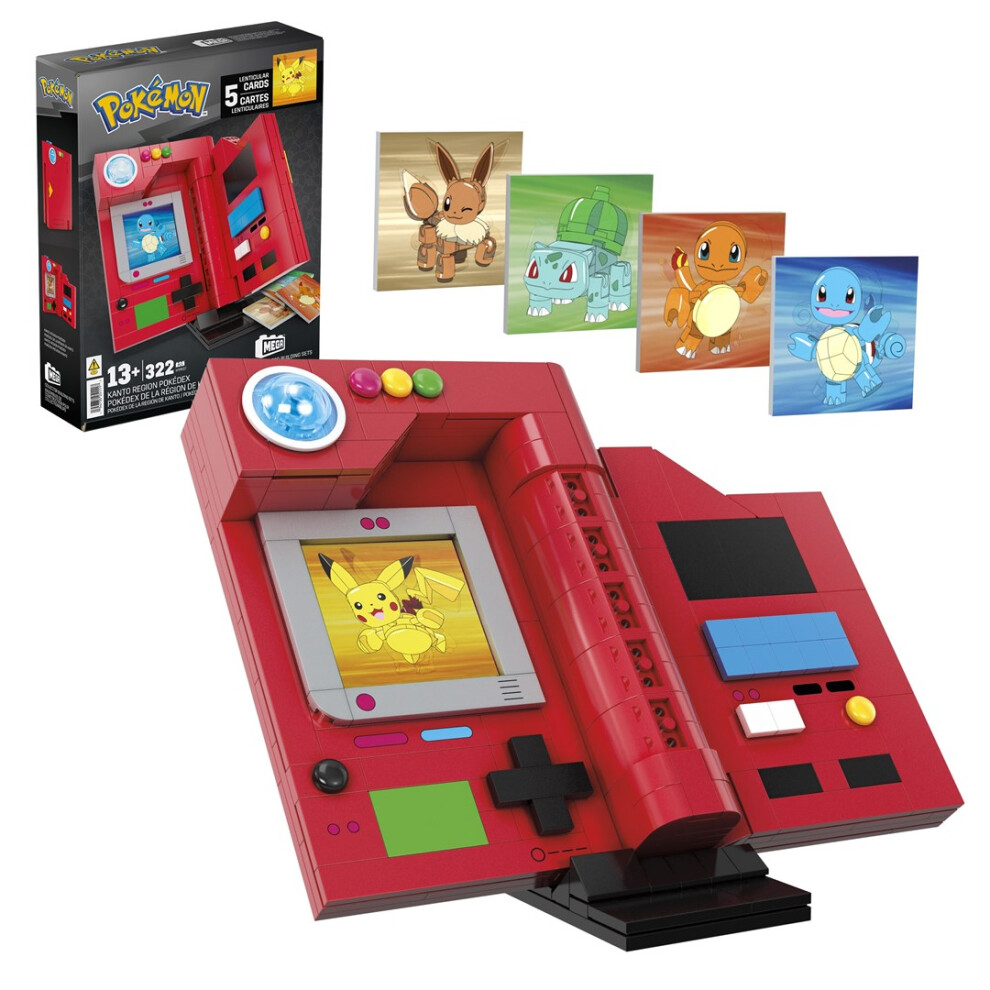 Mattel Mega Pokémon Kanto Region Pokédex