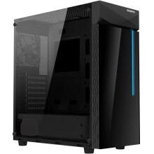 GIGABYTE CASE PC AORUS GP-C200G - Nero - Vetro temperato - Formato ATX (GB-C200G)