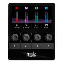 Controller Audio - HERCULES - STREAM 100 - Controllo semplice e intuitivo del suono - Streaming per Principianti