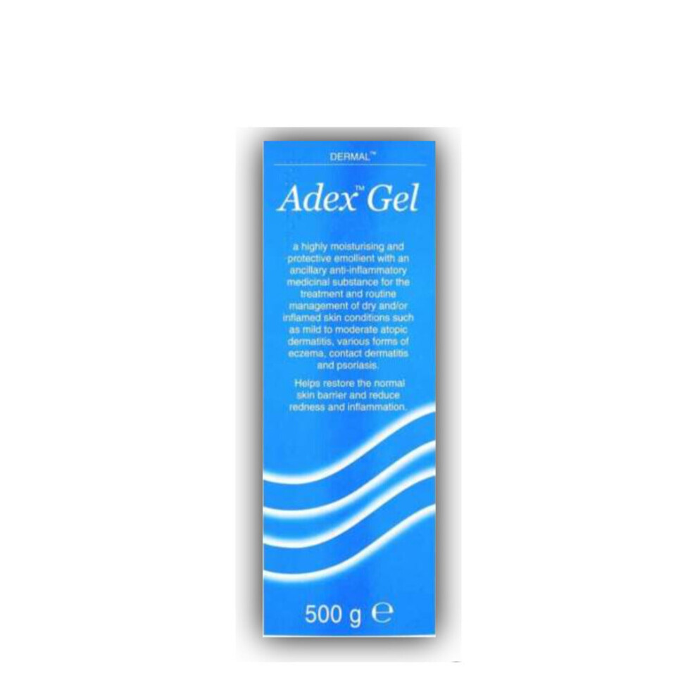 Thechemistonline Adex Gel - 500G | Effective Emollient And Anti-Inflammatory Treatment For Eczema And Psoriasis