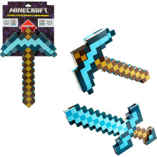 Juguetes Mattel Minecraft, Espada y Pico, Accesorio de juego para niños