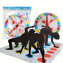(Fun interactive props) Twister Game for Couples - 2-Pack Creative New Edition Competitive Game for Adults
