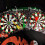 (arrow Board Set) 2pcs Safe Dartboard Set for Adults - Includes Random Color Darts 1