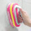 (pink) 3-in-1 Multi-Purpose Cleaning Sponge Set with Handle 1