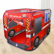 (Fire Truck) Large Child Play Tent Creative Up Car Tents Garden Lawn Toys Present