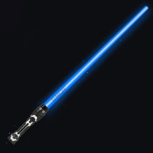 (Style 2 Blue Light) Laser Sword Lightsaber Red and Blue Double Saber Cosplay Weapon Boy Cool Flashing Toy