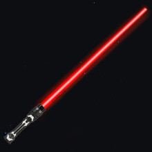 (Style 2 Red Light) Laser Sword Lightsaber Red and Blue Double Saber Cosplay Weapon Boy Cool Flashing Toy